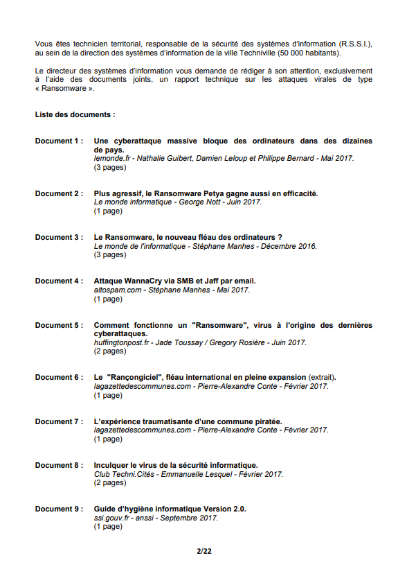 Rapport sur la lutte contre les ransomwares