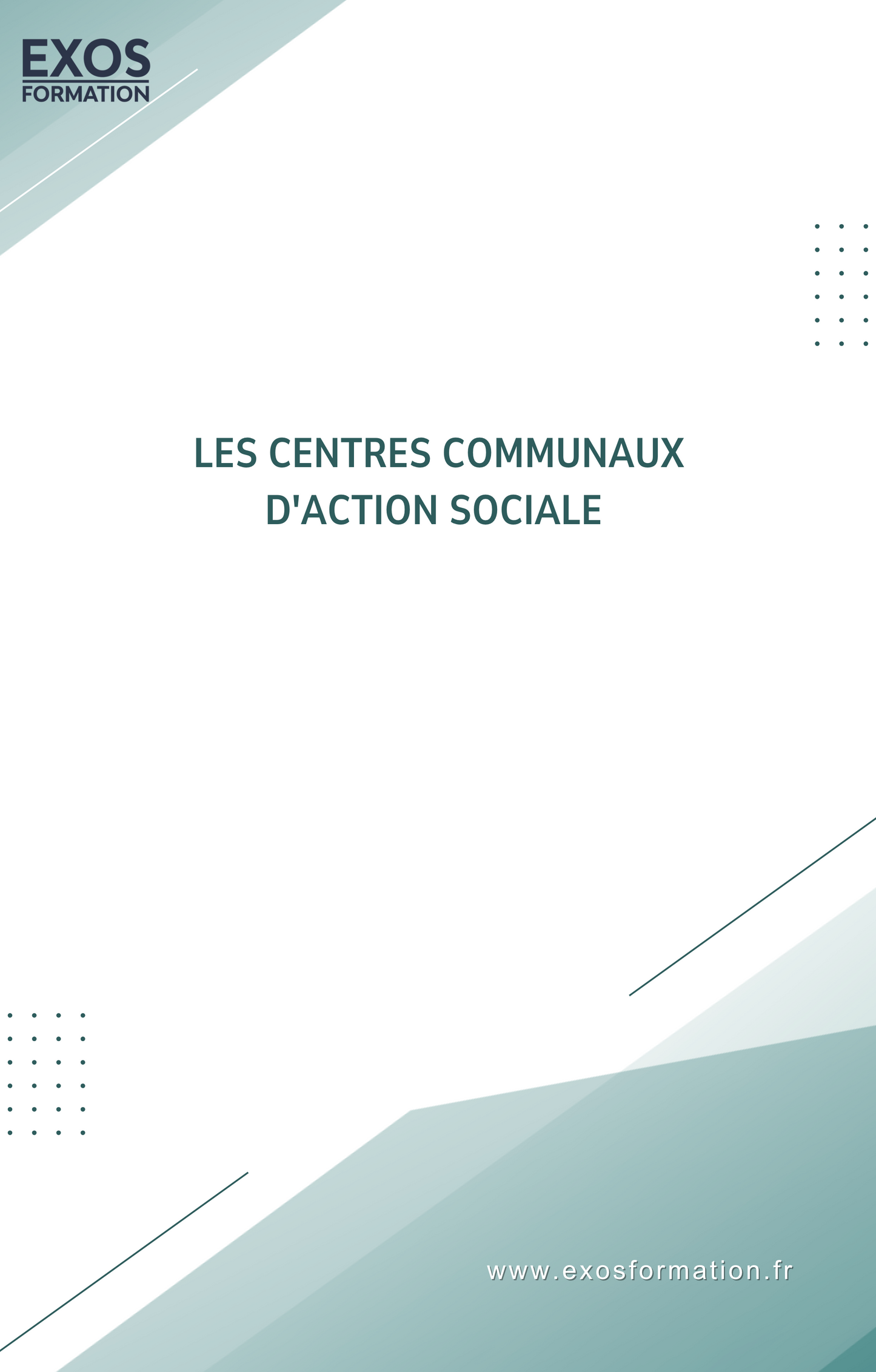 Les Centres Communaux d'Action Sociale