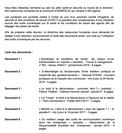 Note sur les enjeux de la transition numérique sur les institutions publiques