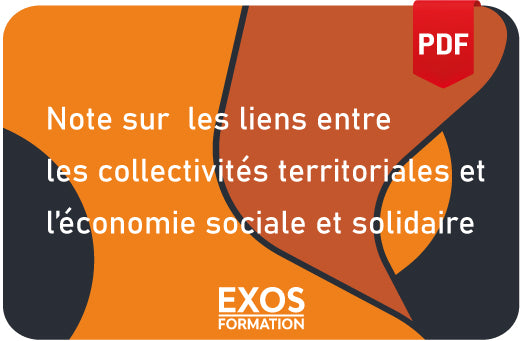 Note sur les liens entre les collectivités territoriales et l'économie sociale et solidaire